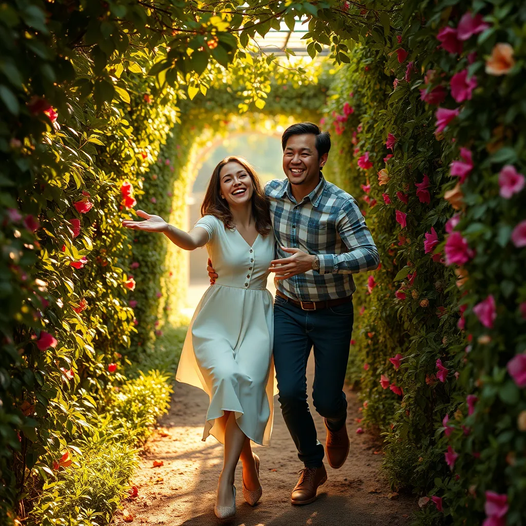 Chasing Laughter in Love's Labyrinth