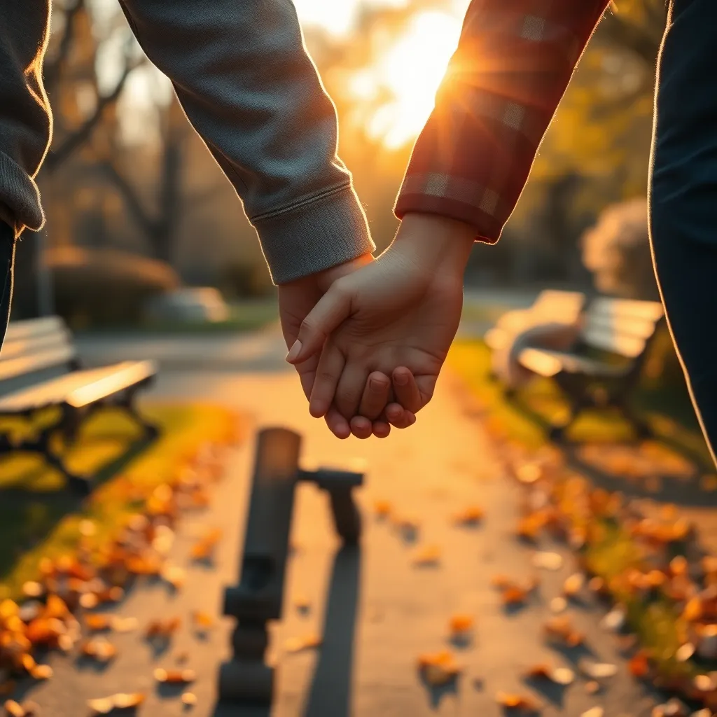 The Warmth of Holding Hands