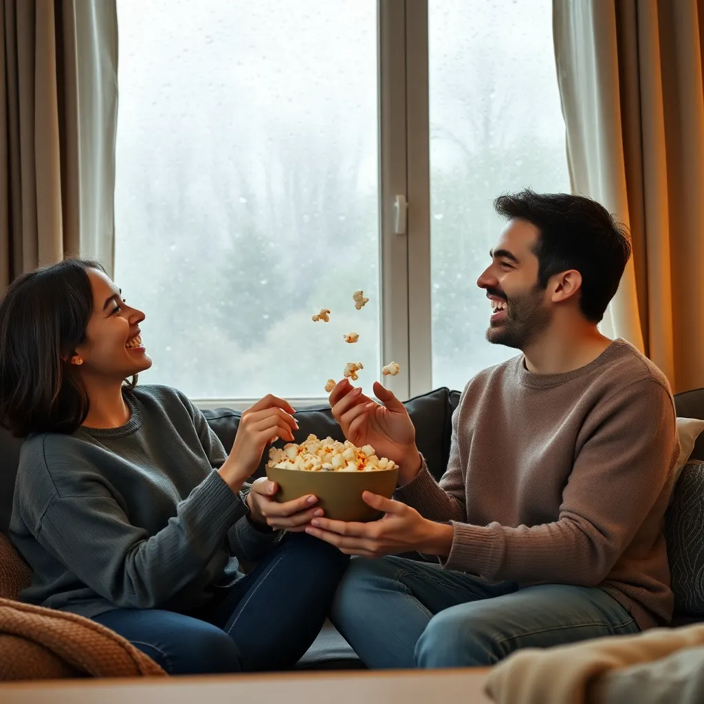 Laughter in the Stormy Love