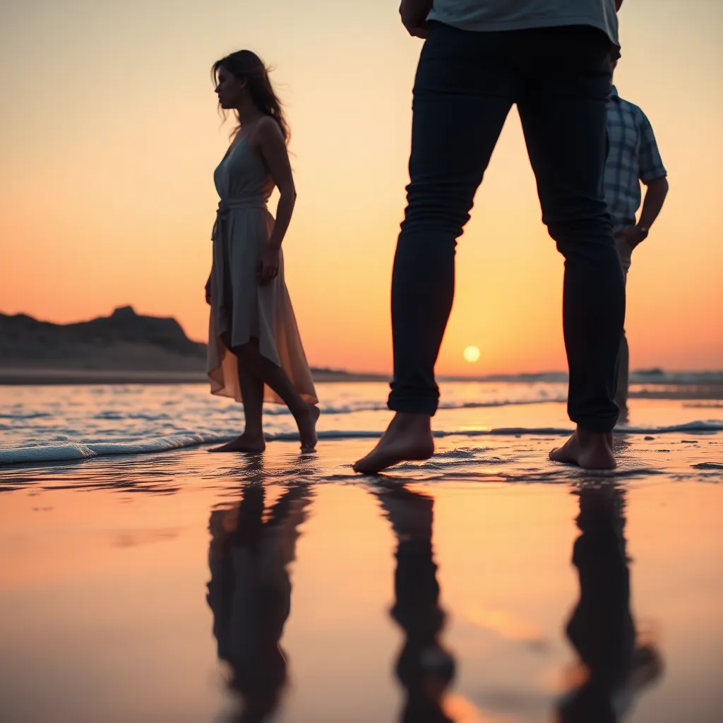 In the Shadow of Love's Parting