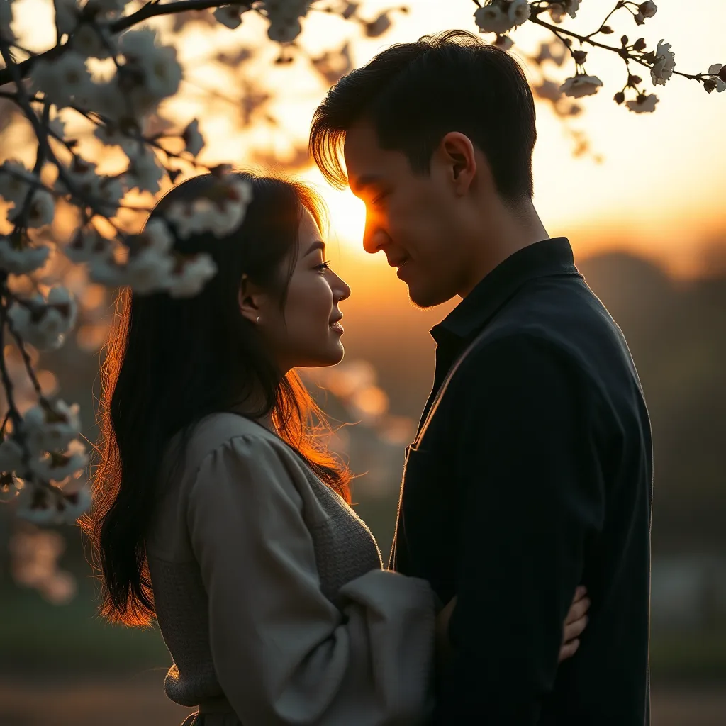 The Serenity in Love's Embrace