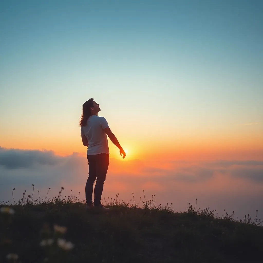 The Heart's Journey at Sunrise