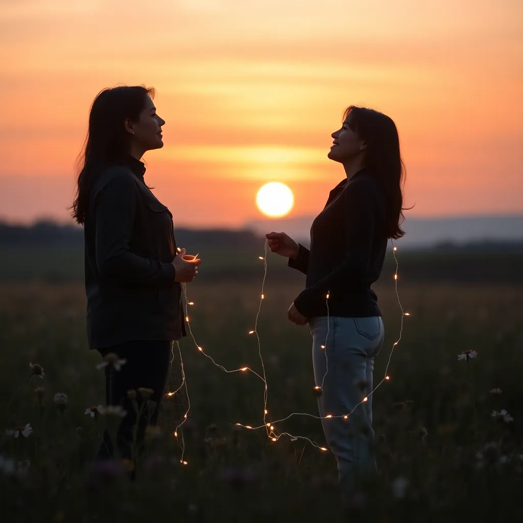 Hearts Entwined Across Distance