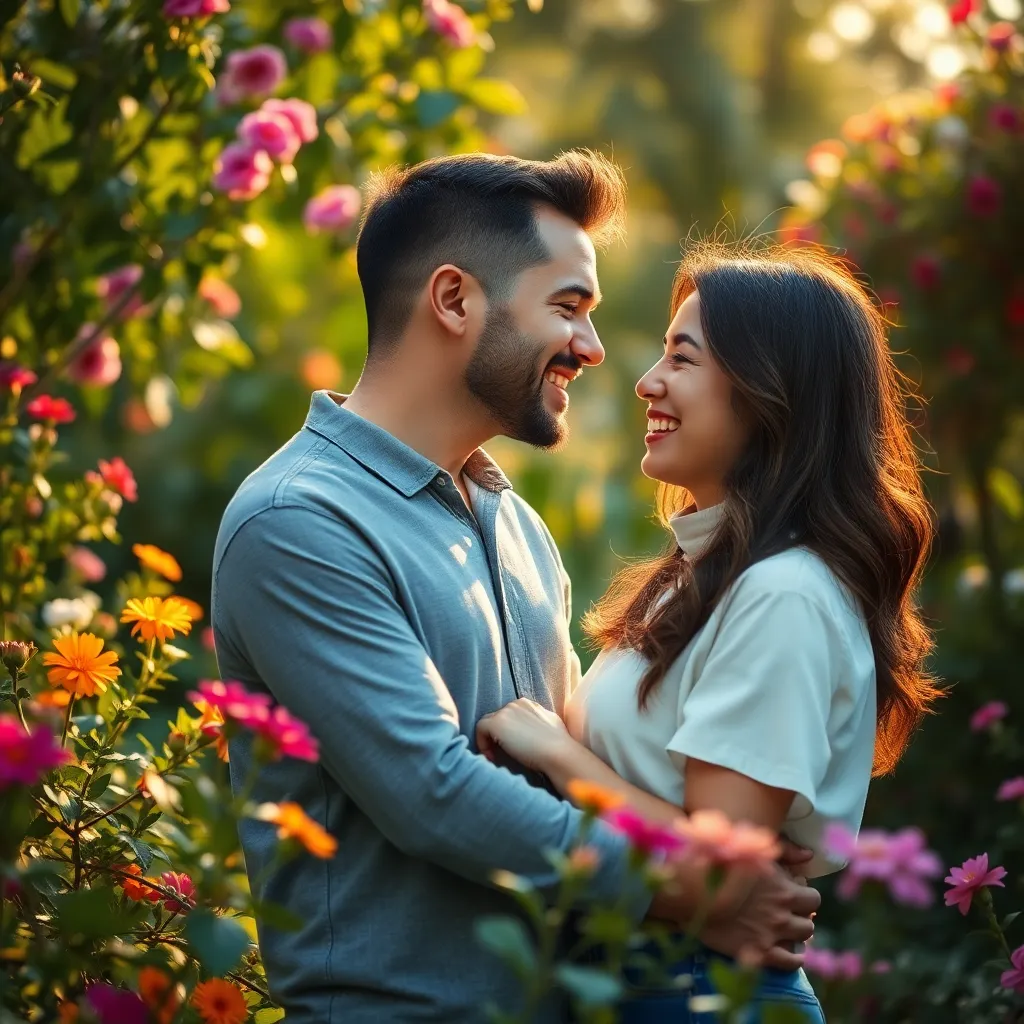 Grins in the Garden of Affection