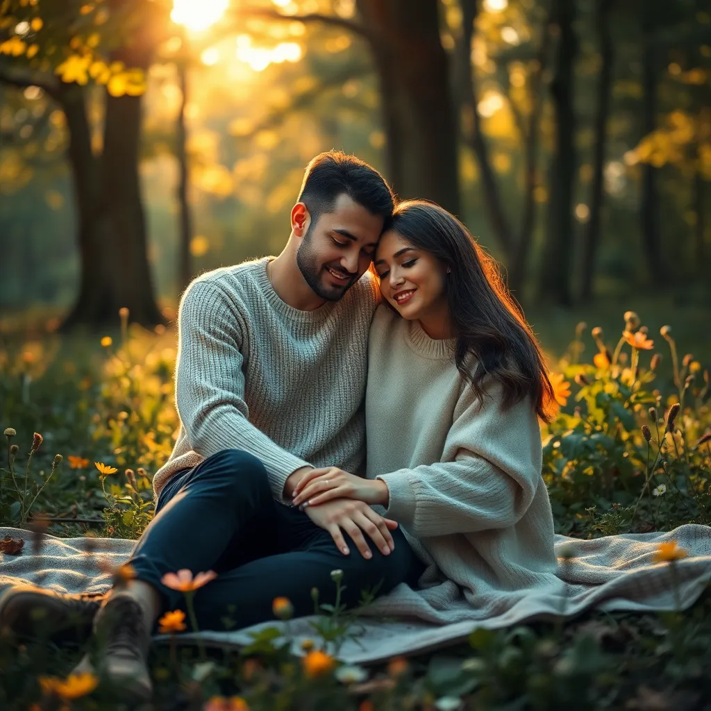 The Serenity in Love's Hold