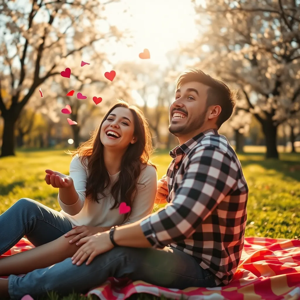When Love Wears a Playful Grin