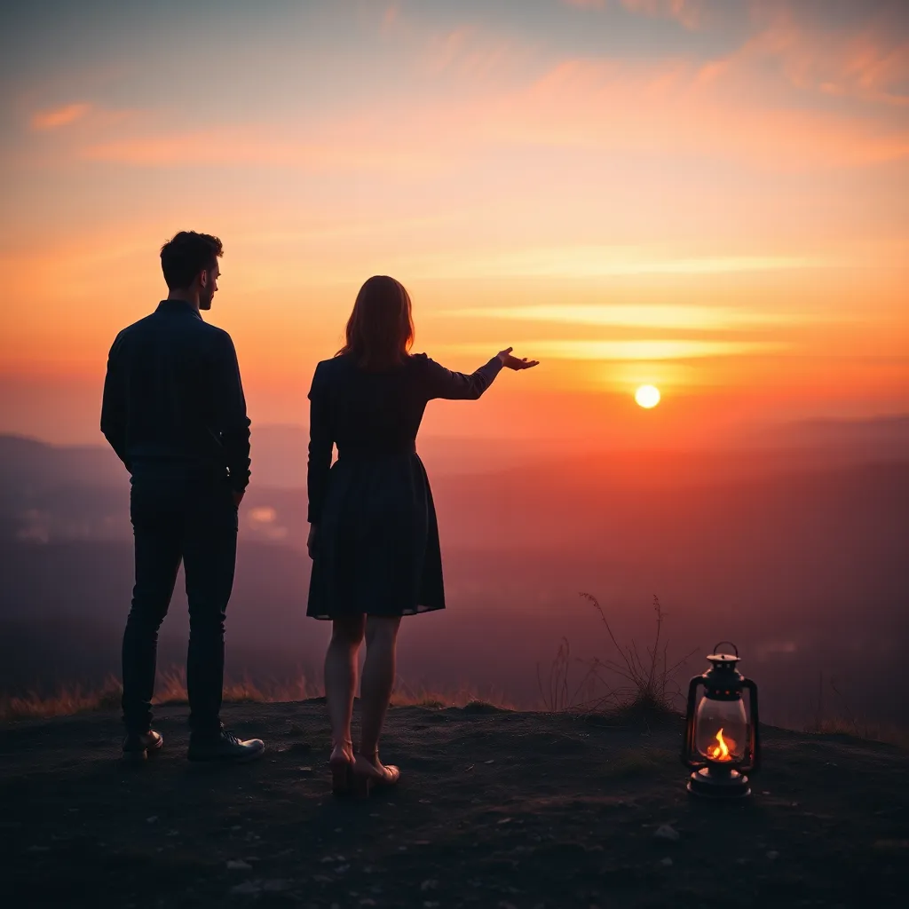 Love’s Unyielding Flame in Distance