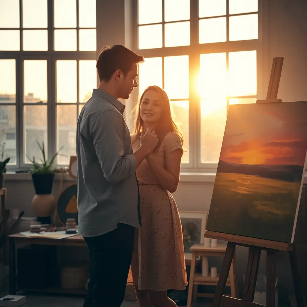 A Brush of Timeless Love