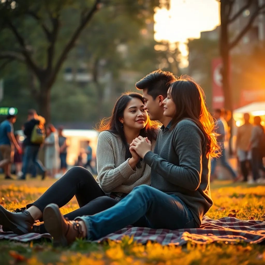 When Lovers Find Quiet Amidst Noise