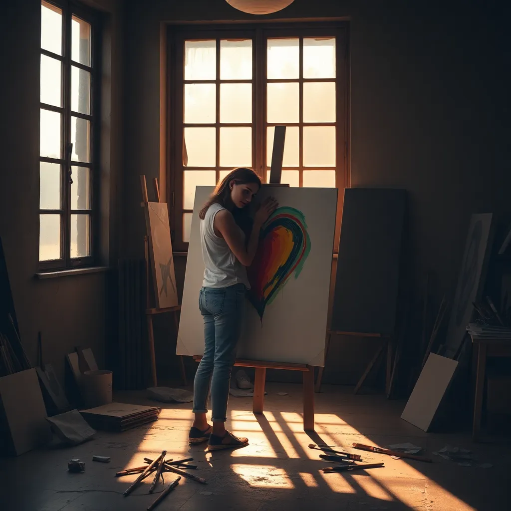 The Canvas of Unfinished Love