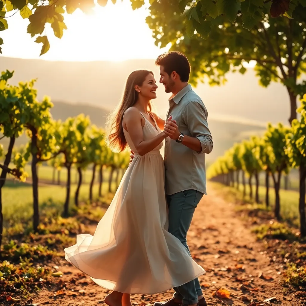 Embracing Love's Eternal Dance