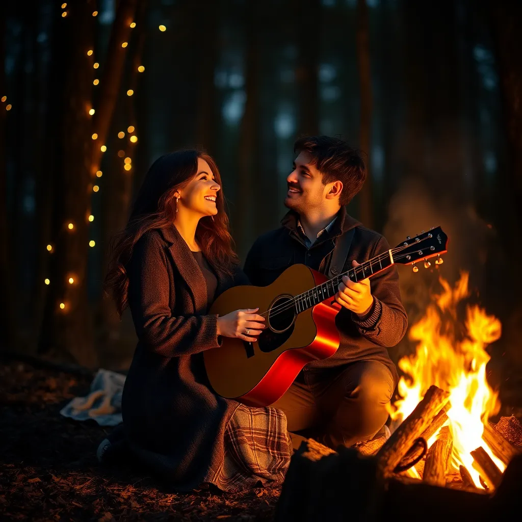 In the Glow of Love's Fire