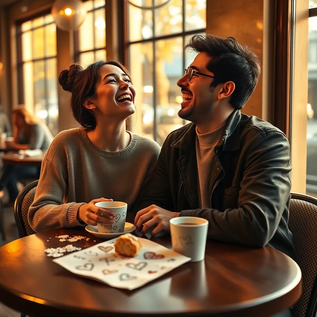 Finding Laughter in Love's First Blush