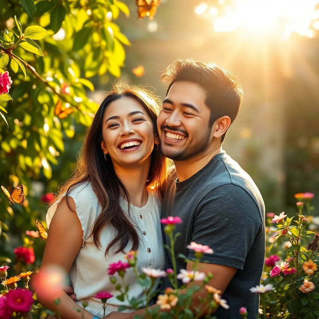 Giggles in the Garden of Love