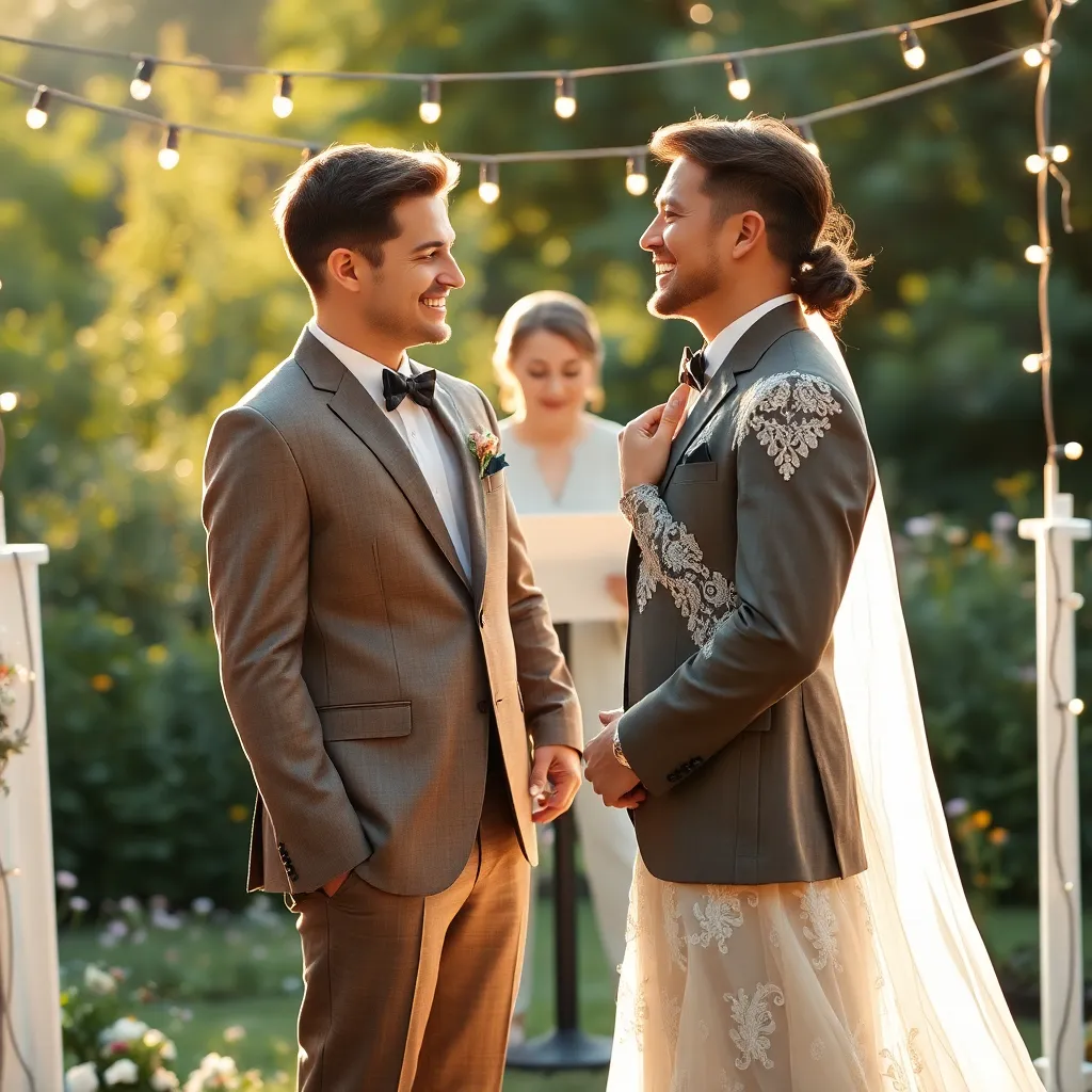 Smiles Hidden in Wedding Vows