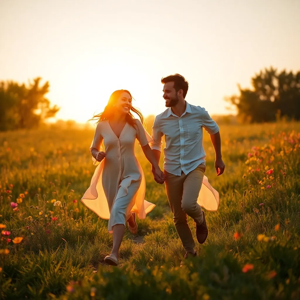 Chasing Happiness Hand in Hand