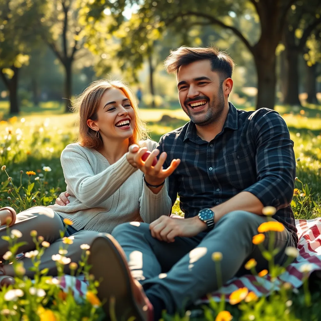 When Two Hearts Share a Giggle