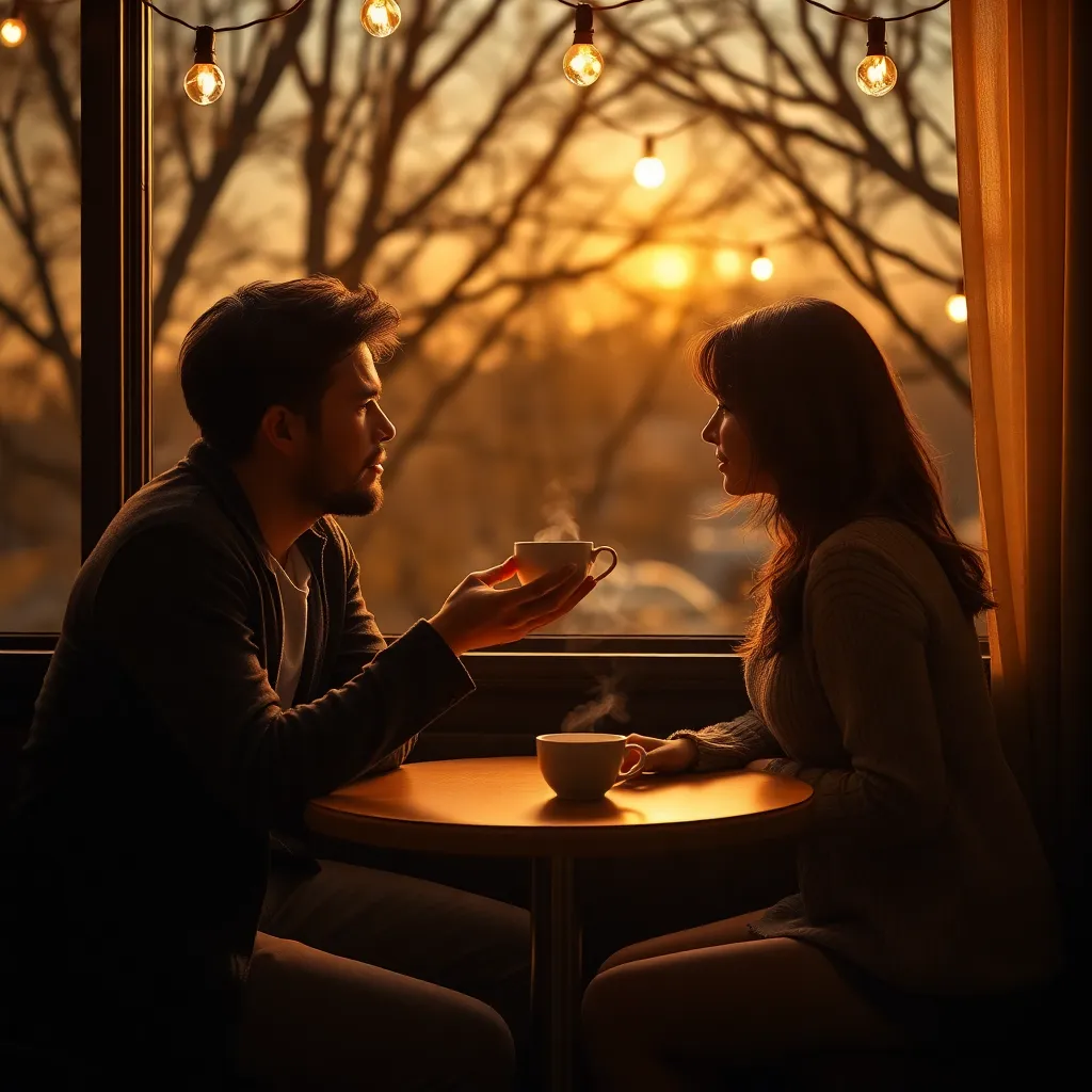 In Love's Hesitant Embrace