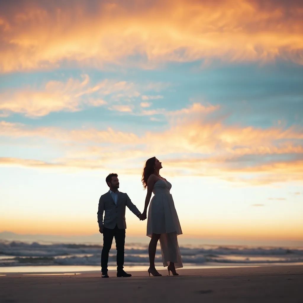 When Dawn Paints Our Love Story