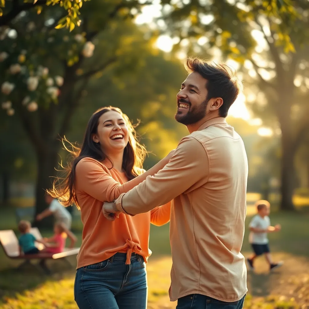 When Love Tangles with Laughter