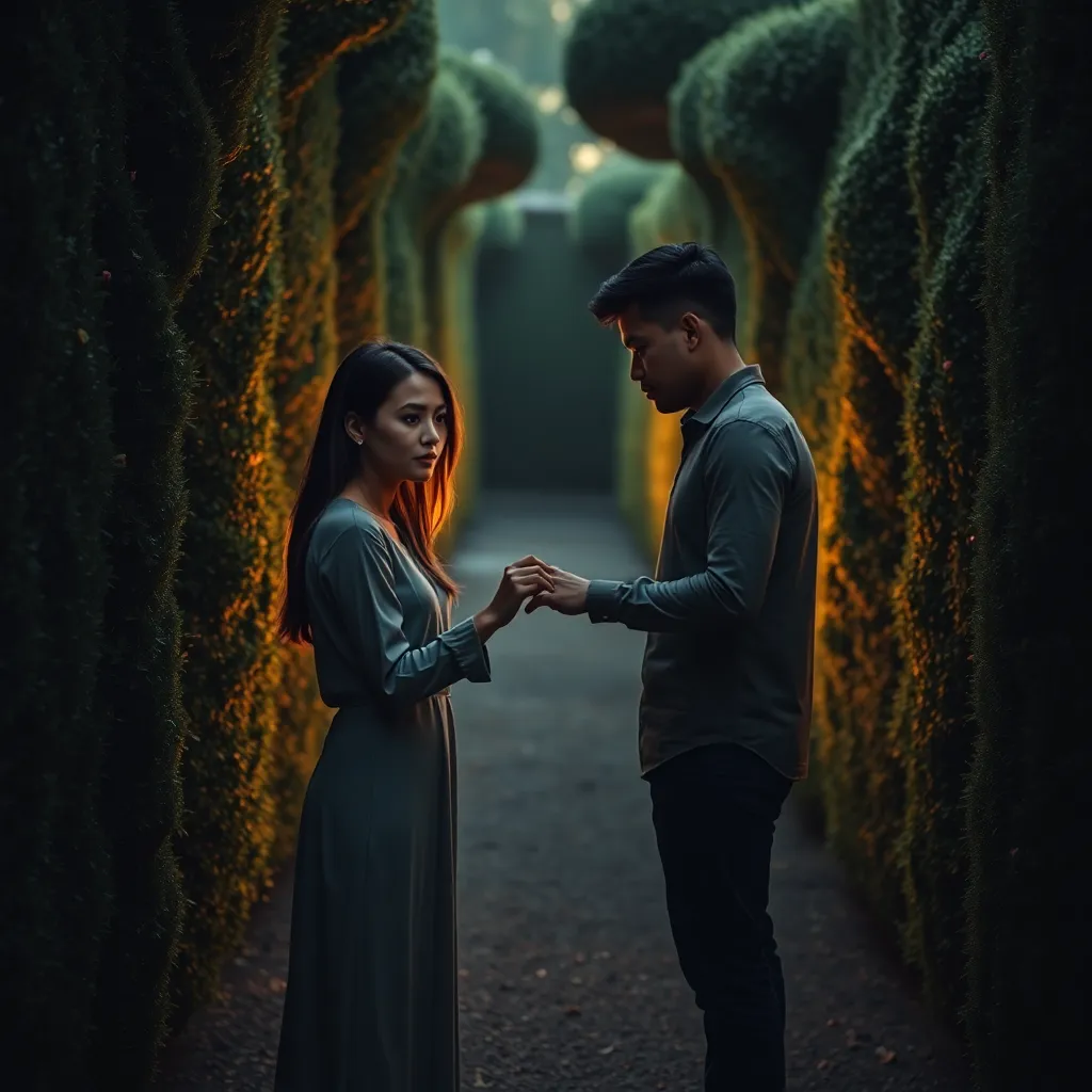 The Labyrinth of Twisted Love