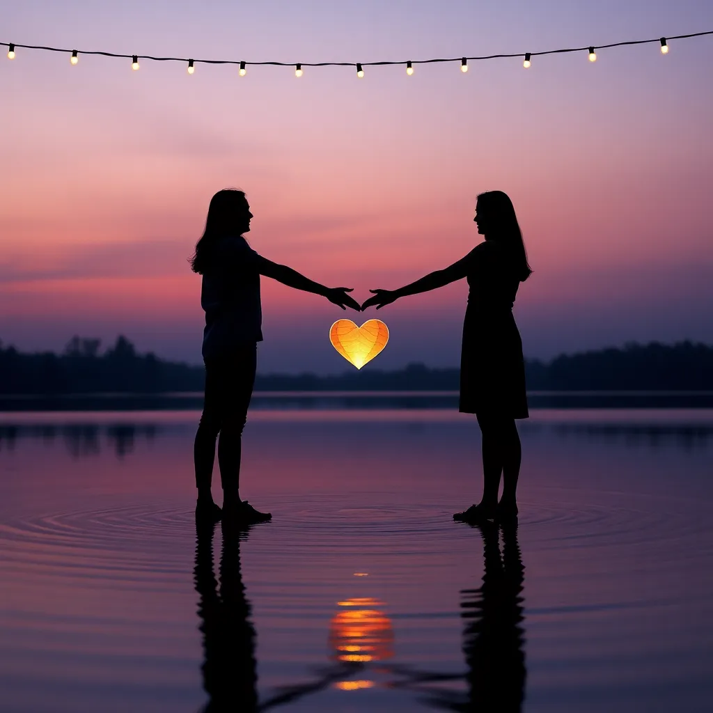 The Dance of Two Distant Hearts