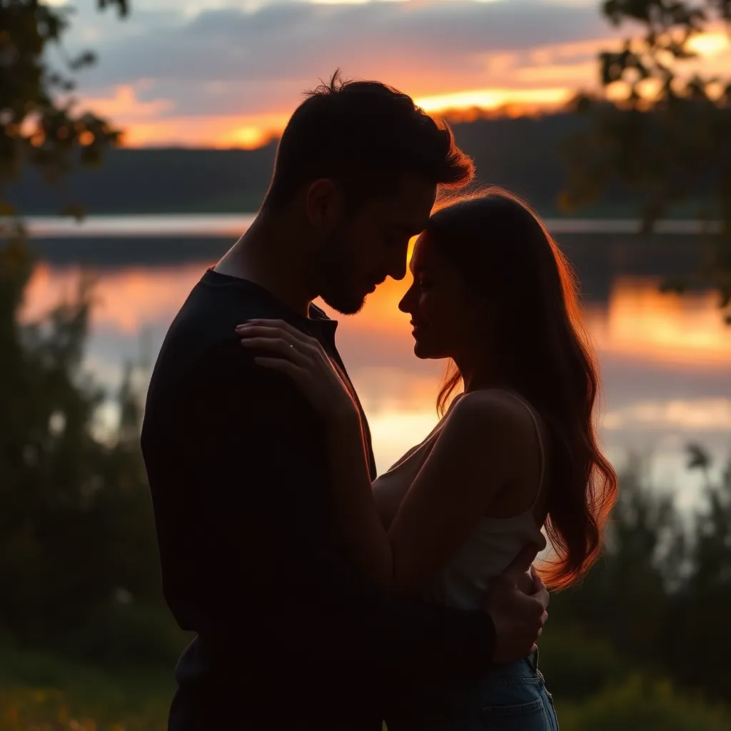 The Serenity of Love's Embrace