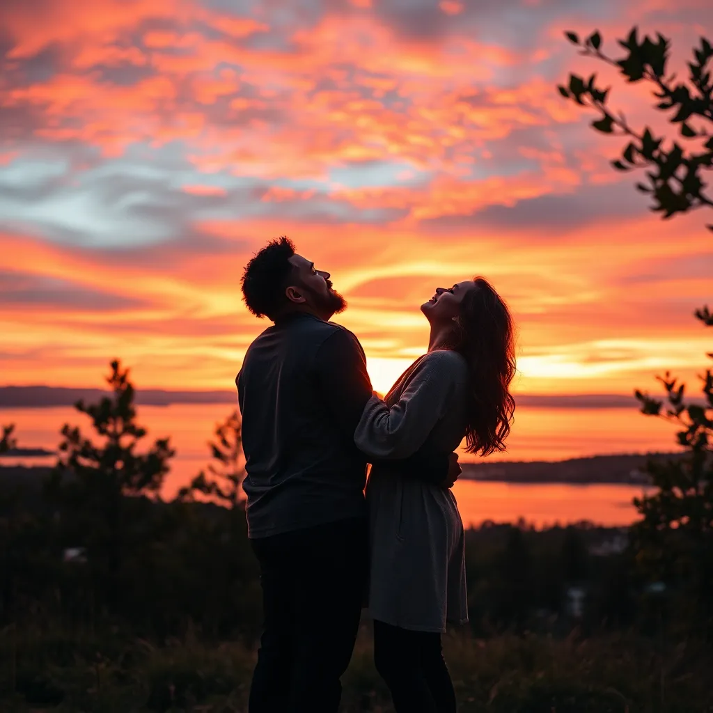 When His Love Paints the Sky
