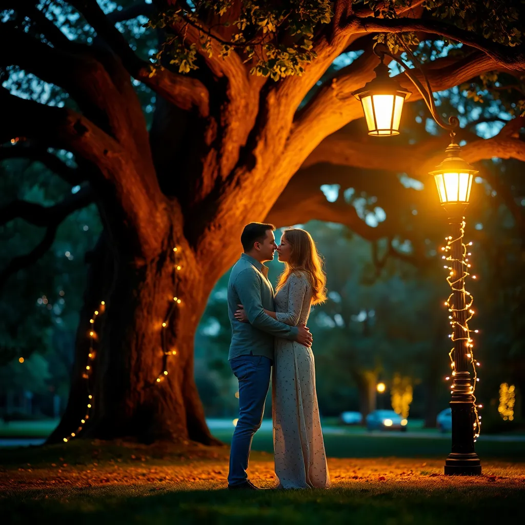 In the Shadows of Love's Glow