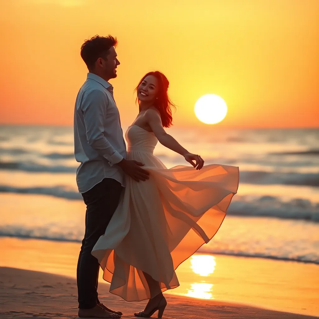 Capturing Love's Gentle Breeze