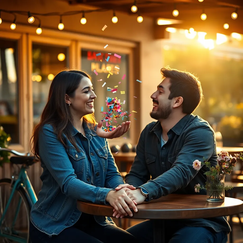 Sparks of Laughter in Love's Fire