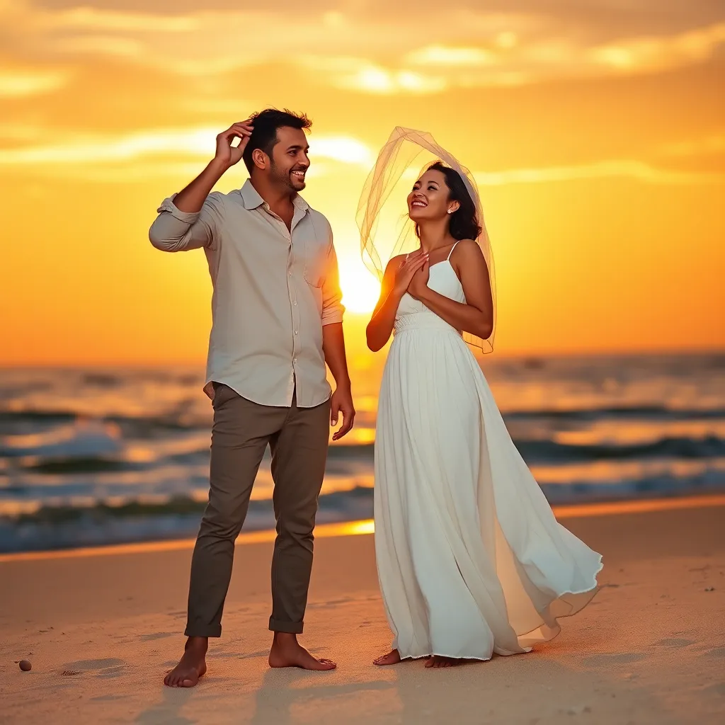 Smiling Through the 'I Do's