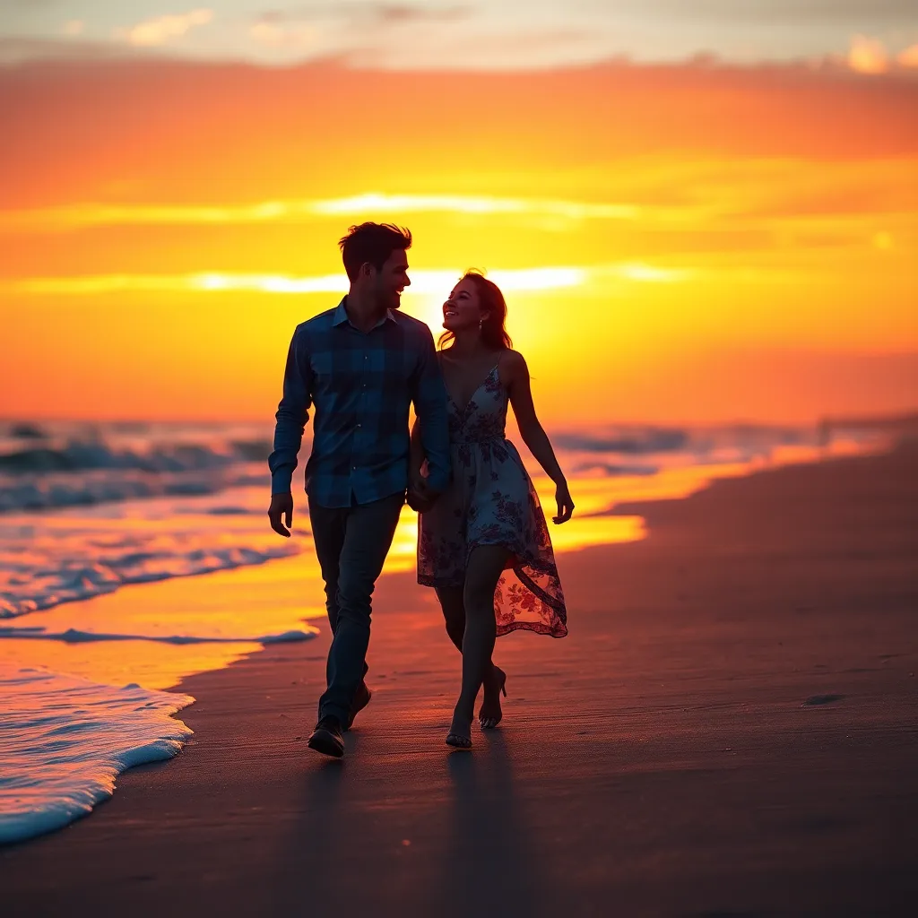 Chasing Sunsets, Holding Hands