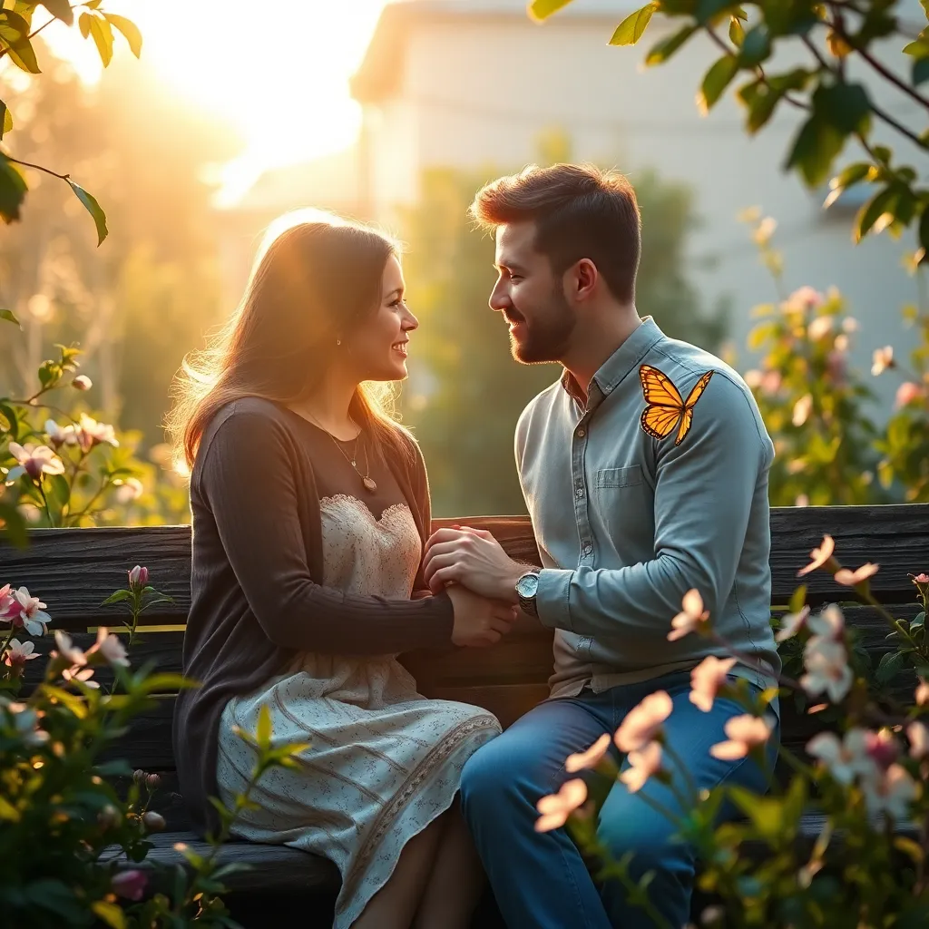 The Serenity of Love's Rebirth