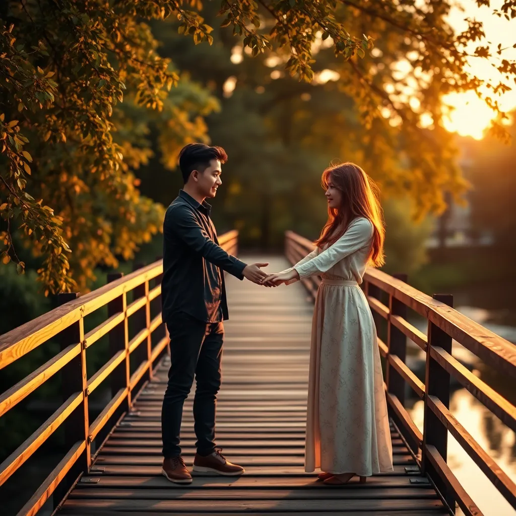 When Love Bridges All Miles