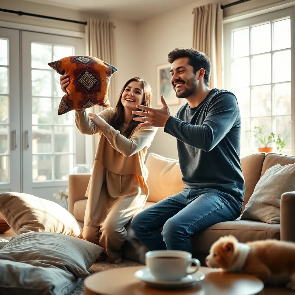 Humor in Each Other's Arms