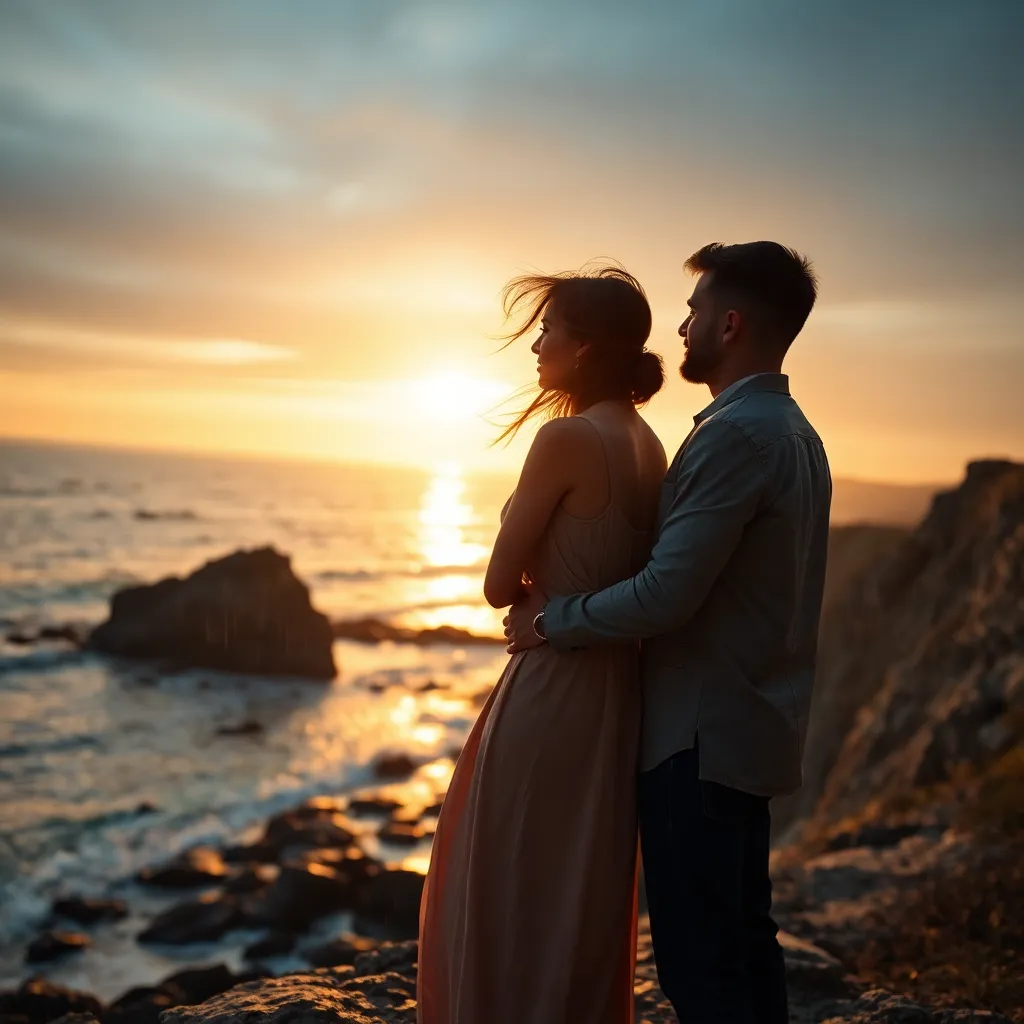 The Beauty of Love's Gentle Storm