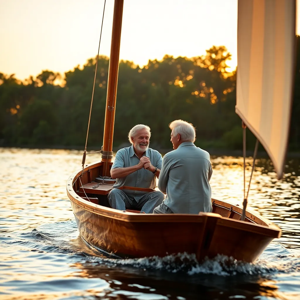 Sailing Through Time's River