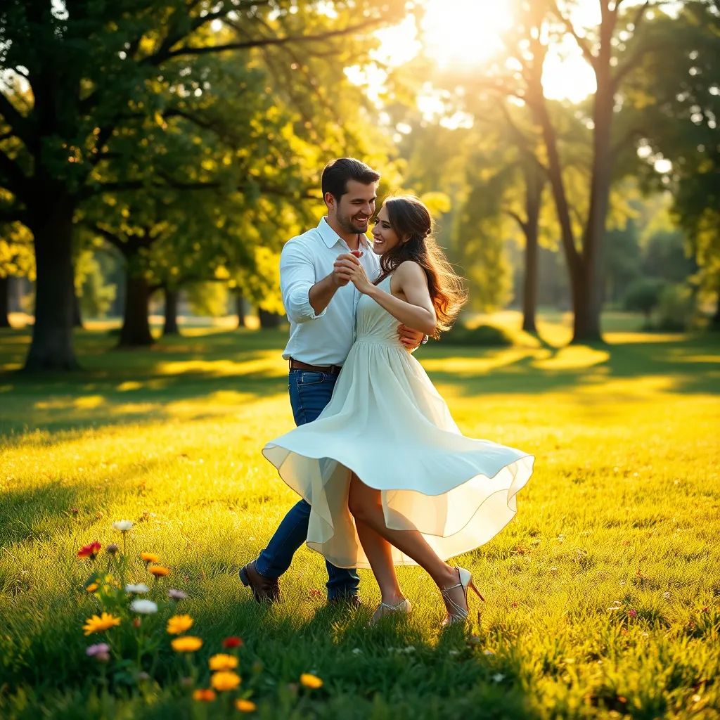 A Joyful Pause in Love's Dance
