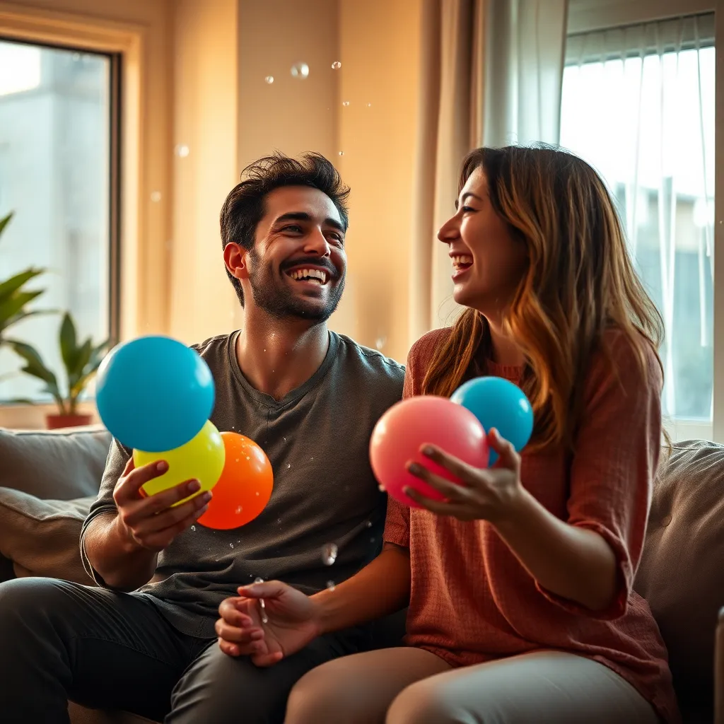 Giggles in the Marriage Storm