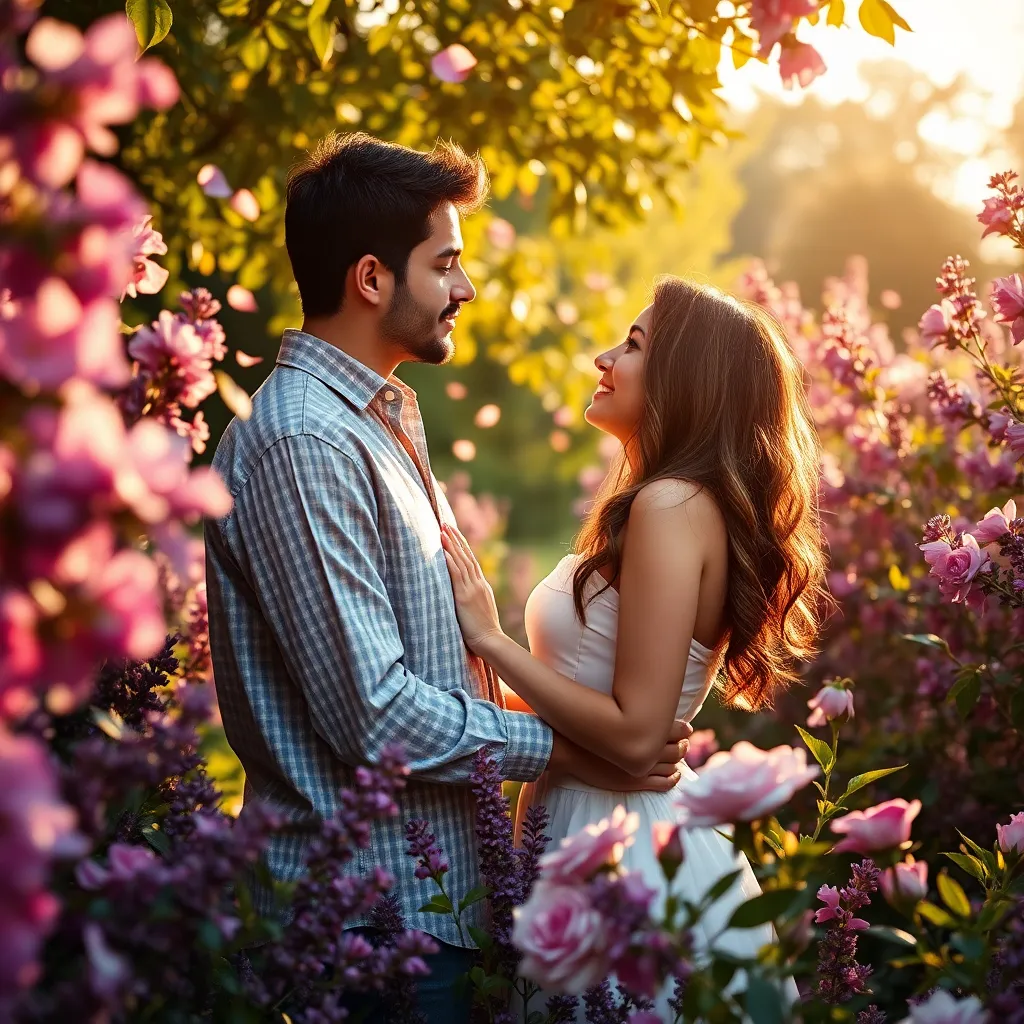 When Thoughts Bloom in Love