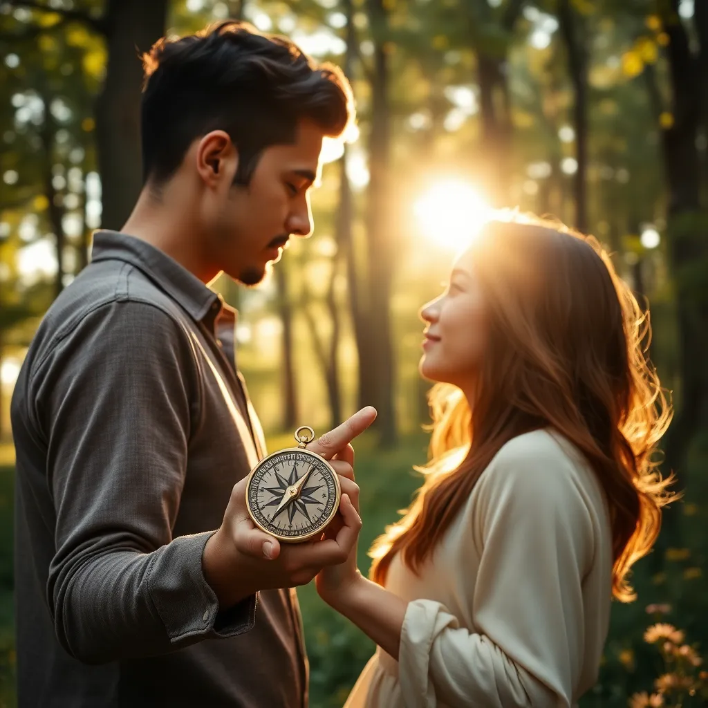 When Love is a Compass