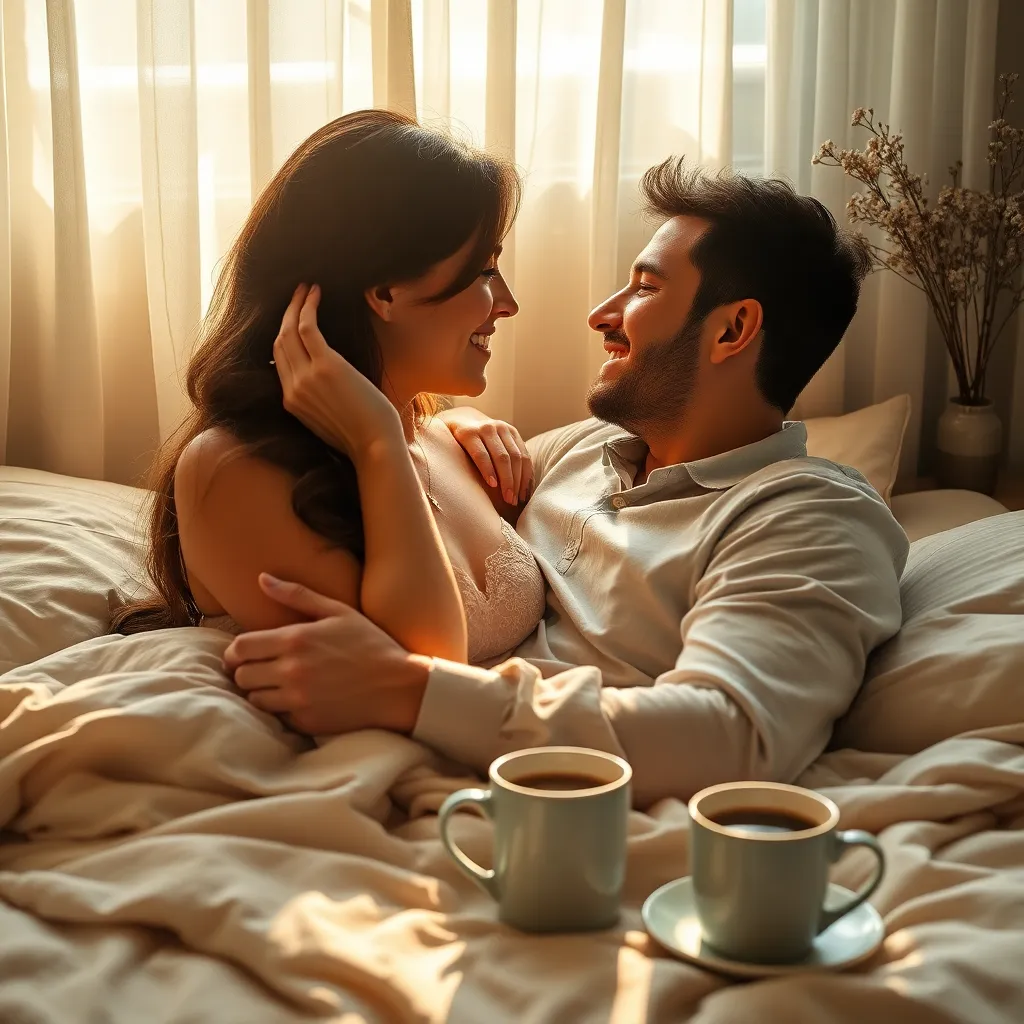 When Morning is Love's Canvas