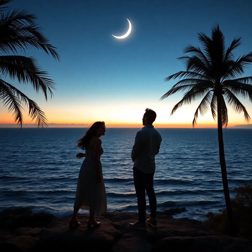 When the Moon Smiles on Us